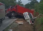 Kecelakaan Beruntun di Sitinjau Lauik Libatkan Ambulans, Jalur Padang–Solok Terganggu