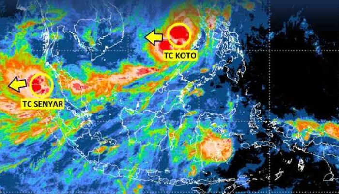 BMKG: Cuaca Ekstrem Masih Ancam Sumbar Pasca Ex-Siklon Tropis Senyar, Warga Diminta Tetap Waspada