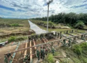 Kodam XX/TIB Bangun 4 Jembatan Bailey Demi Pulihkan Akses Vital Sumbar