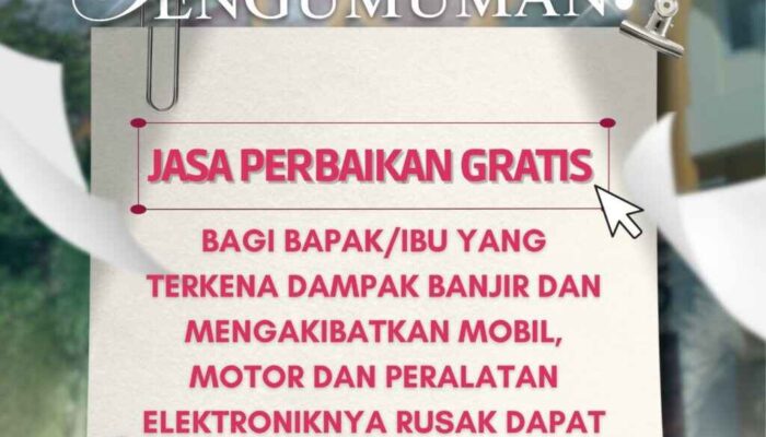 Dari Sekolah untuk Rakyat: SMKN 5 Padang Gratiskan Perbaikan Kendaraan & Elektronik Usai Banjir