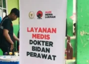 DPP PDI Perjuangan Bersama Tim Medis RSA Laksamana Malahayati Layani Korban Banjir dan Longsor di Sumatera Barat