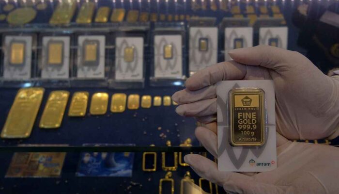 Harga Emas Antam Mulai Turun Gunung!