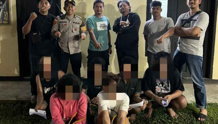 Satresnarkoba Polres Padang Panjang Tangkap Enam Pelaku Penyalahgunaan Sabu dan Ganja