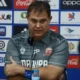 Pelatih Madura United Carlos Parreira saat jumpa pers jelang laga lawan Semen Padang