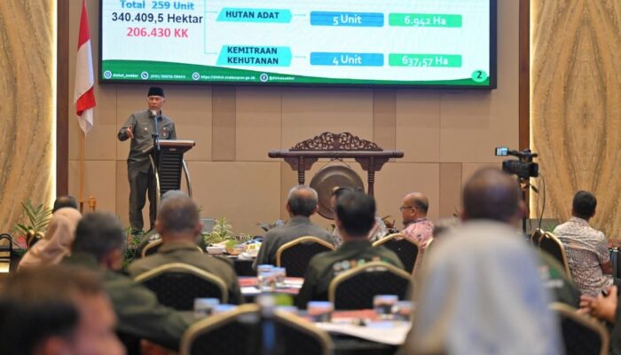 Mahyeldi: Perhutanan Sosial Jadi Strategi Tingkatkan Kesejahteraan Warga Sumbar