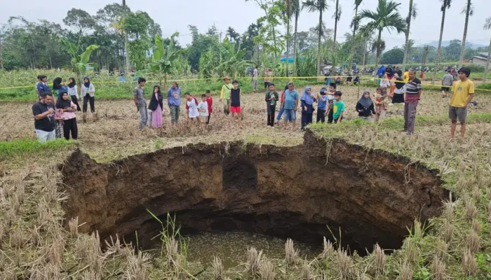 Pemprov Sumbar Peringatkan Bahaya Air Sinkhole di Situjuah Batua