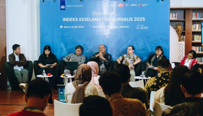 Skor Indeks Keselamatan Jurnalis 2025 Turun Jadi 59,5, Praktik Sensor dan Swasensor Menguat