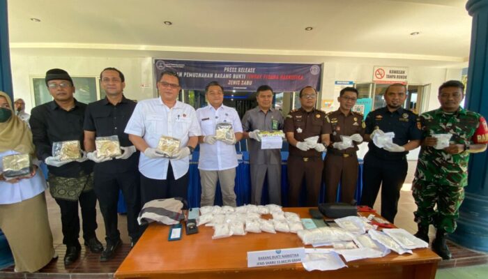 Warga Binaan Lapas I Porong Surabaya Jadi Otak Peredaran Sembilan Kilo Gram Narkotika Sabu – Sabu di Sumbar