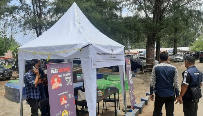 Libur Lebaran Di Pantai Air Manis Nihil Pungli