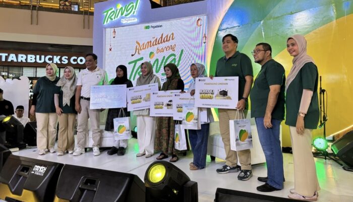 Pegadaian Gelar Ramadan Bareng Tring! Serahkan Hadiah Badai Emas di Pekanbaru
