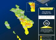 BMKG Keluarkan Peringatan Dini Cuaca Sumbar, Hujan Lebat Berpotensi Terjadi Malam Ini