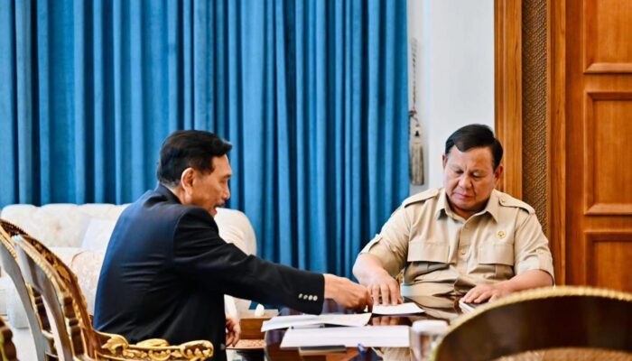 Prabowo–Luhut Bahas Ekonomi Nasional dan Strategi Hadapi Gejolak Global