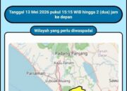 BMKG Keluarkan Peringatan Dini, Pemko Padang Imbau Warga Waspada Cuaca Ekstrem 12 IMG 20260513 WA0014 1