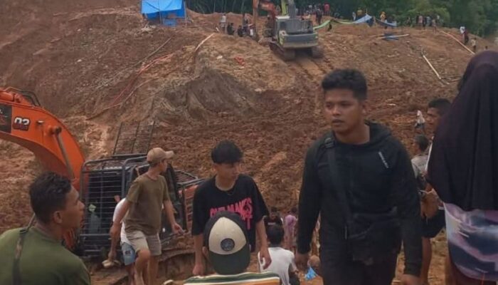 Longsor Tambang Emas Ilegal di Sijunjung, 9 Penambang Tewas Tertimbun