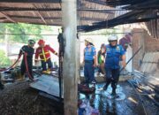 Tiga Rumah di Lubuk Kilangan Padang Terbakar, Kerugian Ditaksir Rp800 Juta