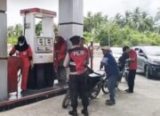 Polsek Tanjung Mutiara Pantau Stok BBM di SPBU Gasan Kaciak, Pastikan Situasi Kondusif