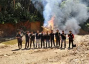 Gerebek Tambang Emas Ilegal di Solok Selatan, Polisi Bakar Pondok dan Alat Saring 12 IMG 2941