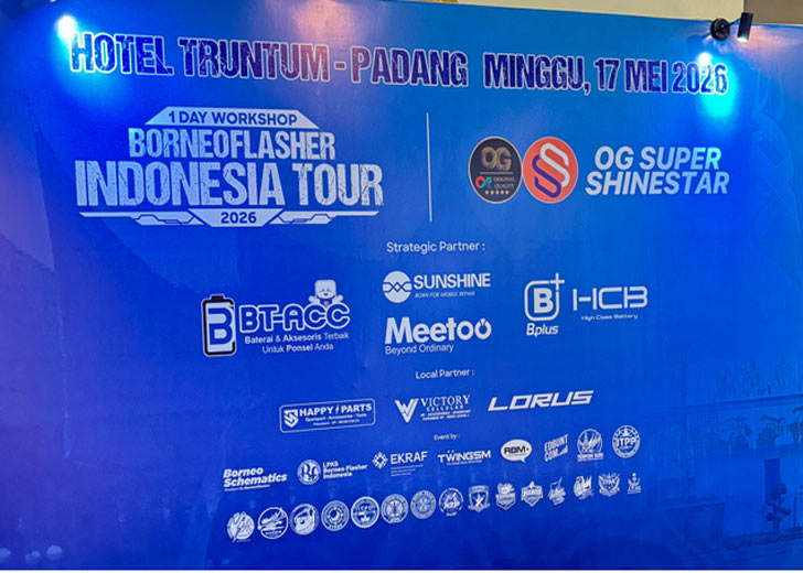 Kegiatan bertajuk 1 Day Workshop Borneo Flasher Indonesia Tour 2026 digelar di Hotel Truntum