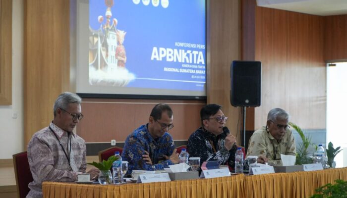 Pendapatan Negara di Sumbar Tembus Rp4,93 Triliun, Belanja Negara Capai Rp18,22 Triliun Hingga Semester I 2026