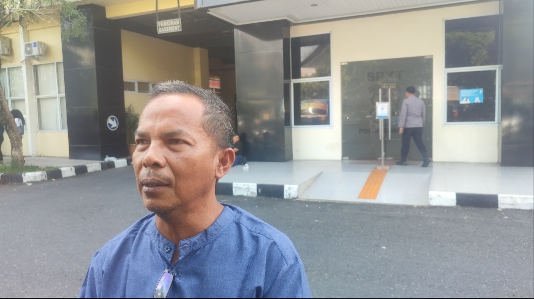 Korban Datangi Polda Sumbar