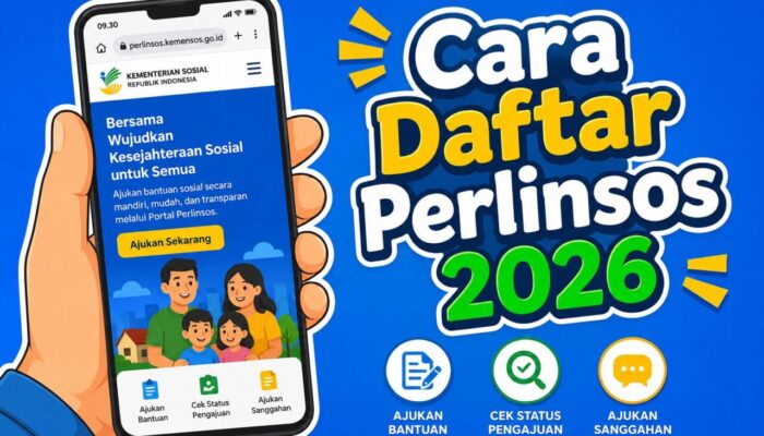Link Resmi dan Cara Daftar Perlinsos 2026, Panduan Lengkap Mengajukan Bansos Secara Online