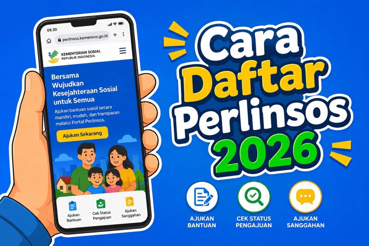 Link resmi dan cara daftar perlinsos