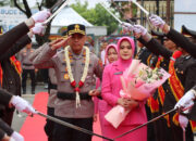Tradisi Welcome and Farewell Parade Warnai Pergantian Kepemimpinan di Polres Payakumbuh