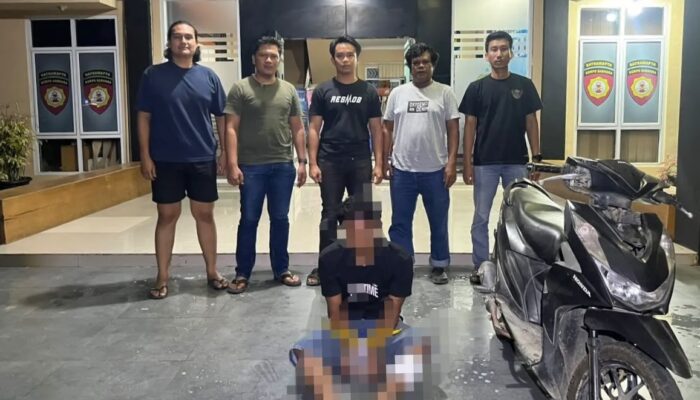 Begal Motor di Sungai Rumbai yang Masuk DPO Ditangkap Polisi di Payakumbuh