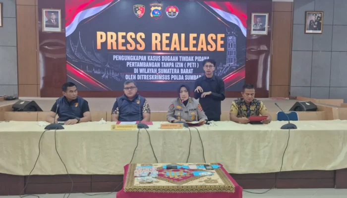Polda Sumbar Bongkar Perdagangan Emas Ilegal Jaringan Internasional di Solok, WNA India Ditangkap