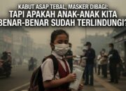 Kabut Asap Tebal, Masker Dibagi: Tapi Apakah Anak-Anak Kita Benar-Benar Sudah Terlindungi?