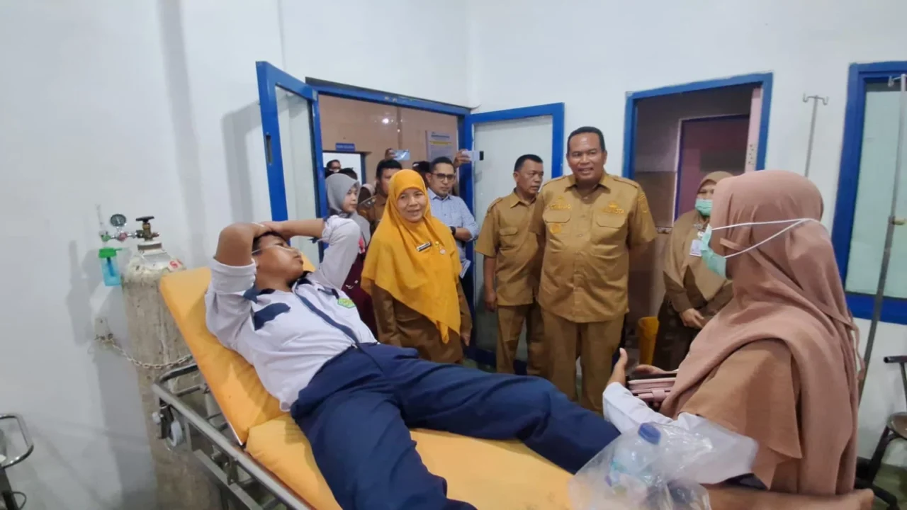 83 Siswa MTsN 1 Pariaman Diduga Keracunan MBG