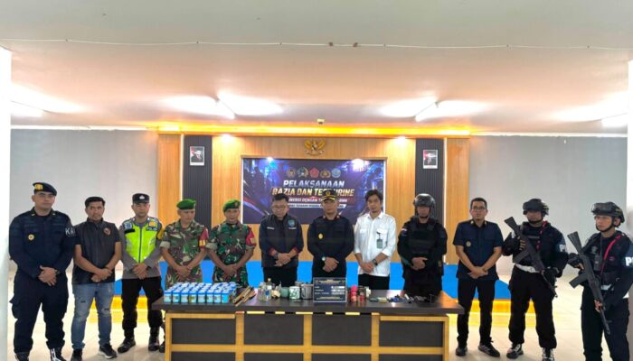 Rutan Padang Gelar Razia Gabungan dan Tes Urine, 50 Orang Dinyatakan Negatif