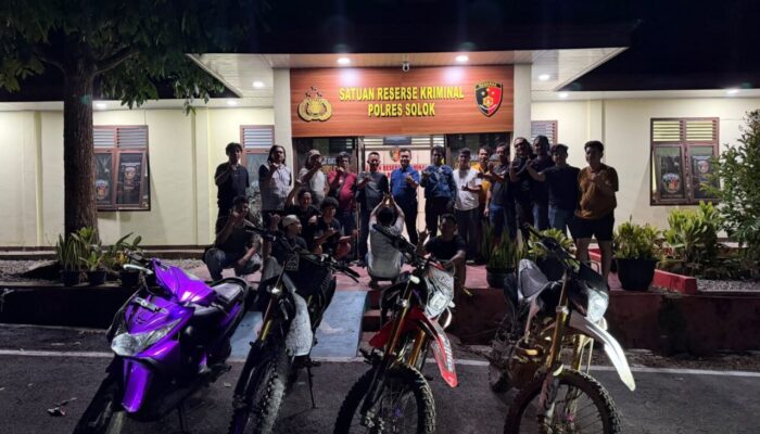Jaringan Curanmor Lintas Daerah di Sumbar Dibongkar, 19 Kasus Terungkap