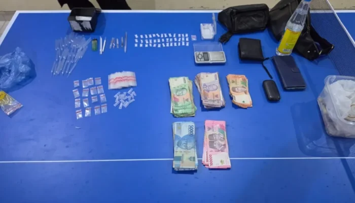 Polsek Sumpur Kudus Tangkap Dua Pengedar Sabu, Sita 40 Paket dan Uang Jutaan Rupiah