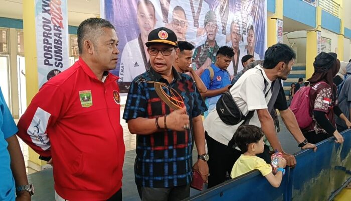 KONI Padang Motivasi Atlet Taekwondo, Tiga Emas Berhasil Dikantongi di Porprov XVI