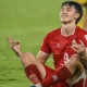 mitchell baker berselebrasi usai mencetak gol ke gawang timnas bangladesh di stadion utama gelora bung karno senayan jakarta kamis 1102026 antara fotom risyal hidayat RyMaa